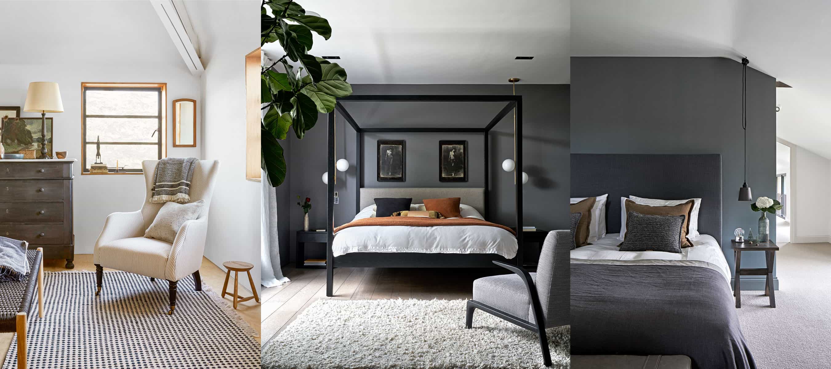 Transform Your Bedroom with Subtle White-on-Grey Texture