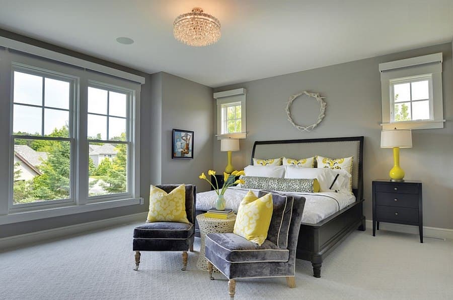 Transform Your Bedroom with Subtle White-on-Grey Texture image 4