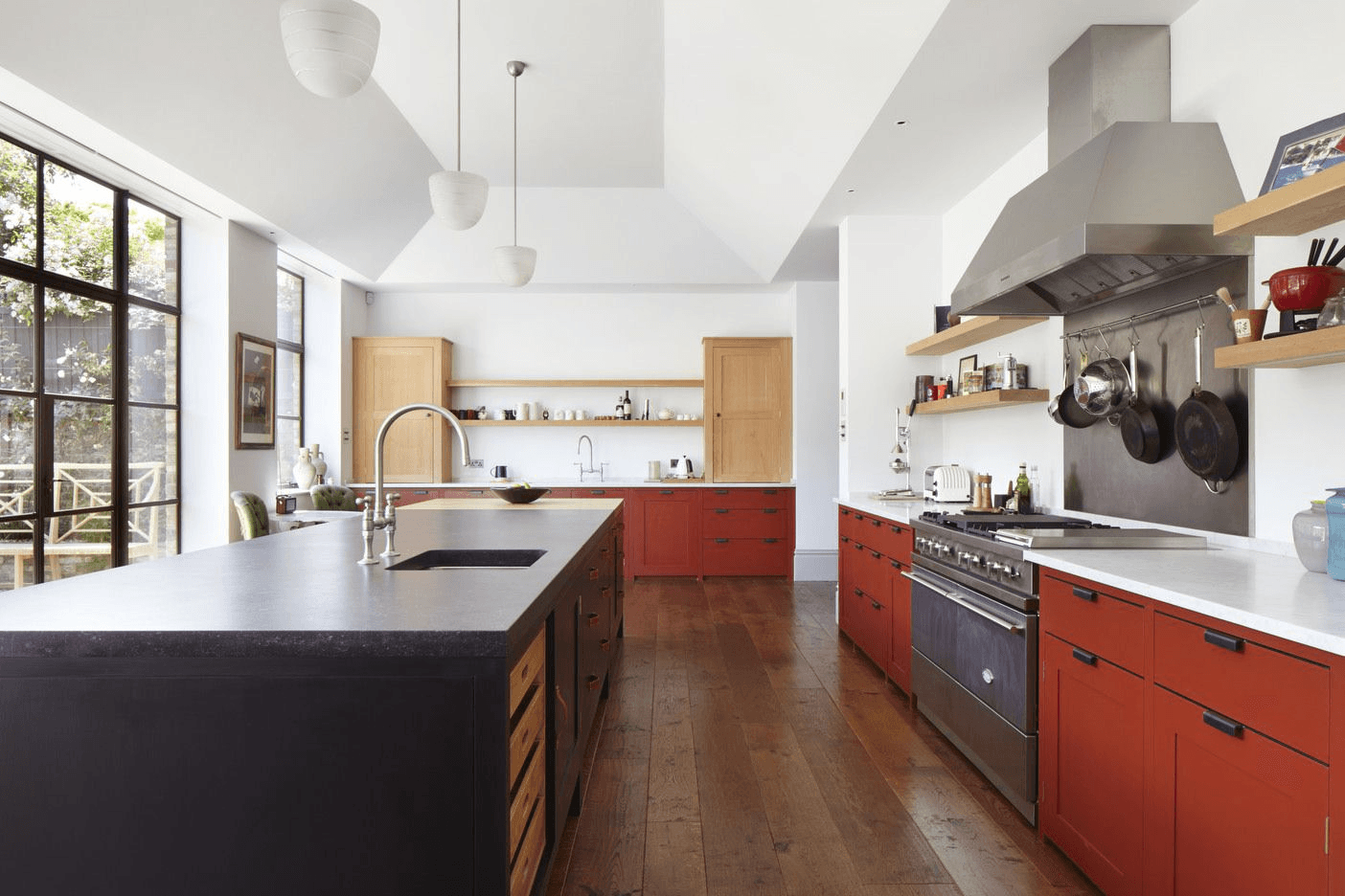 Bold and Beautiful Blend of Orange and Copper for Your Kitchen image 3