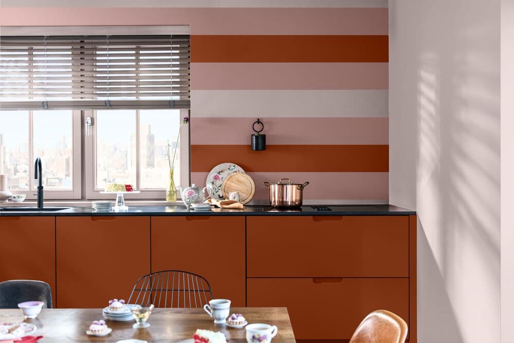 Orange Wall Colour
