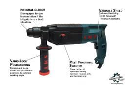 ROTARY HAMMER DRILL 24MM SMT-6224 (620 W)
